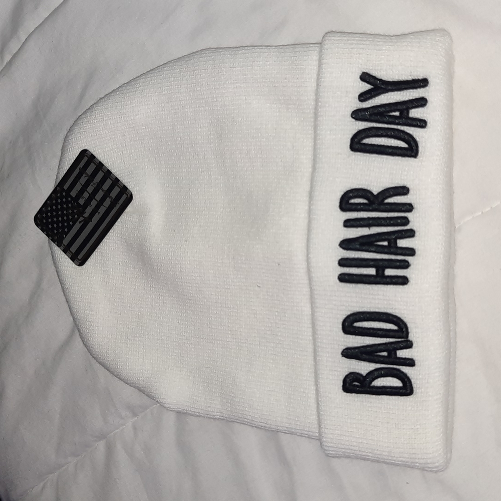 NWT Bad Hair Day Winter Beanie Skully Hat
